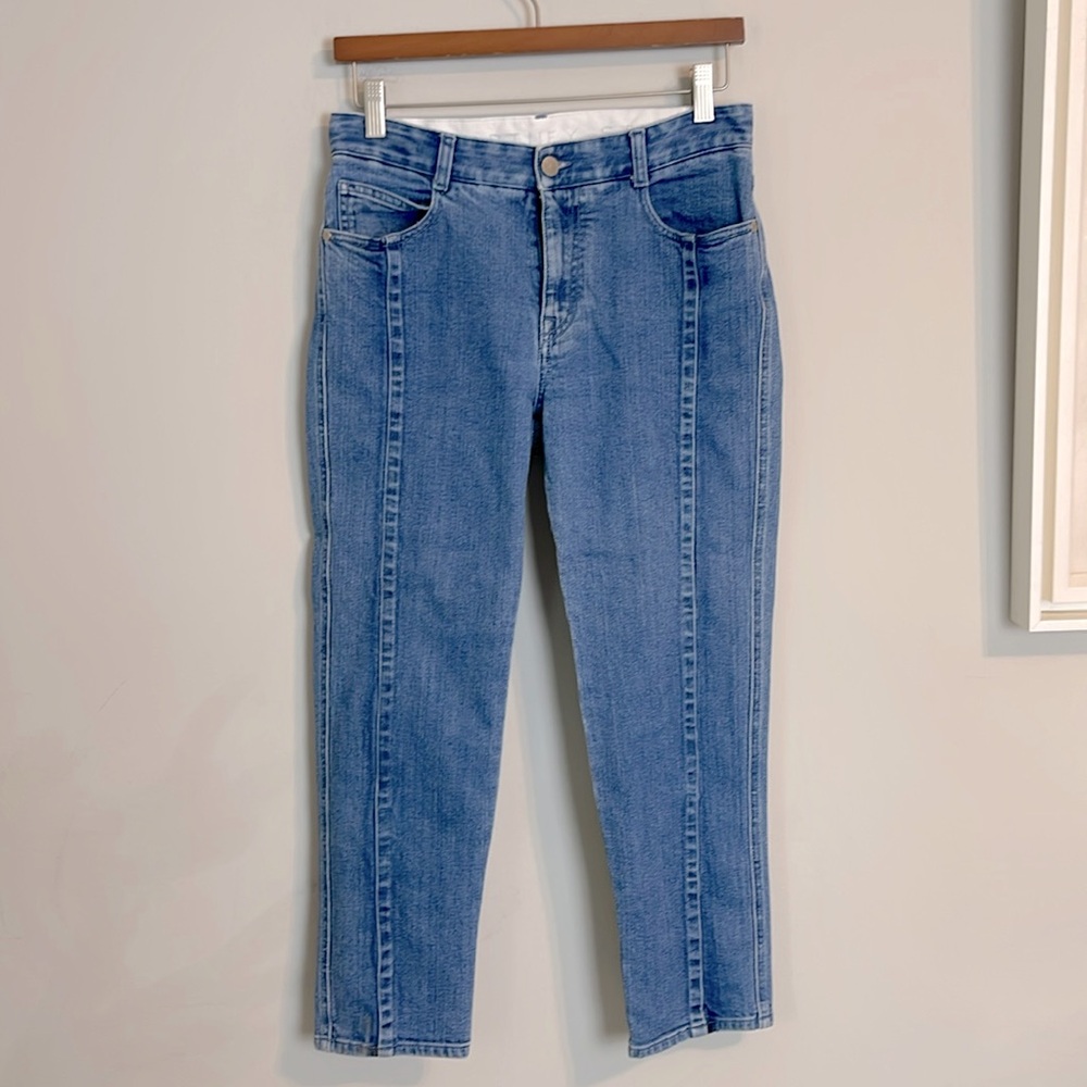 Stella McCartney cropped blue jeans size 26